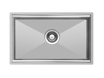 25 inch Stainless Steel Undermount Single Bowl Workstation Sink - Work Station 25 S - Sink Depot